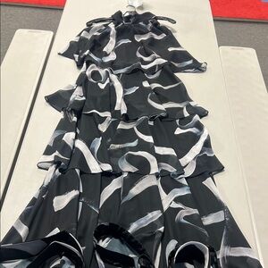 Milly | Dresses | Milly Hannah 3d Floral Embroidered Maxi Dress | Poshmark